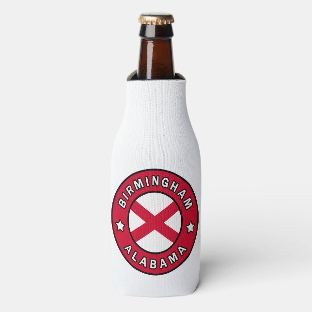 Birmingham Alabama Bottle Cooler (Bottle Front)