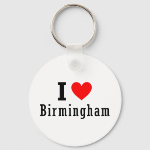 Birmingham, Alabama City Design Keychain