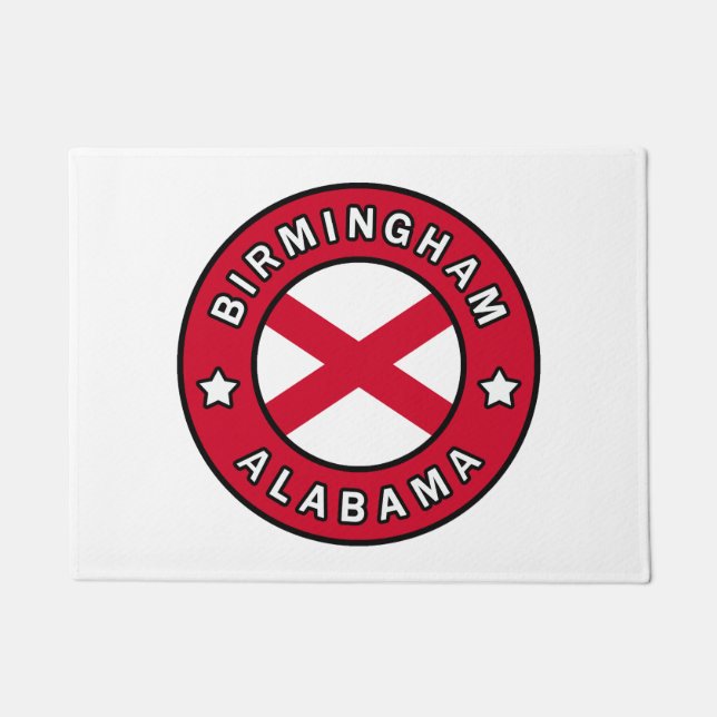 Birmingham Alabama Doormat (Front)