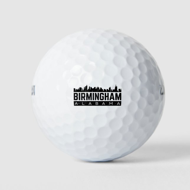 Birmingham Alabama Golf Balls (Front)