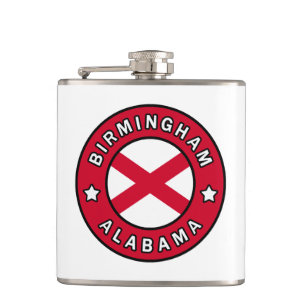 Birmingham Alabama Hip Flask