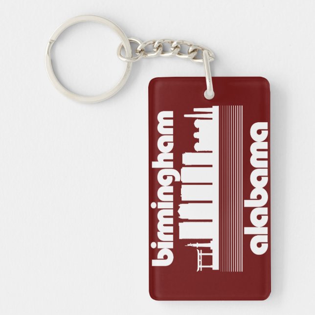 Birmingham,Alabama Keychain (Front)