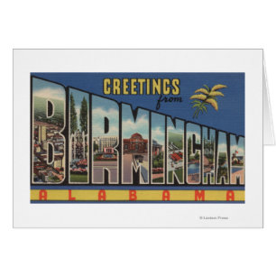 Birmingham, Alabama - Large Letter Scenes