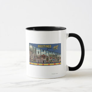 Birmingham, Alabama - Large Letter Scenes Mug