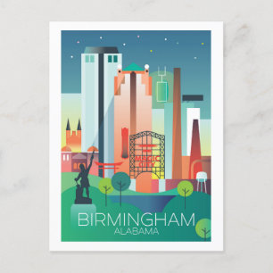 Birmingham, Alabama Postcard