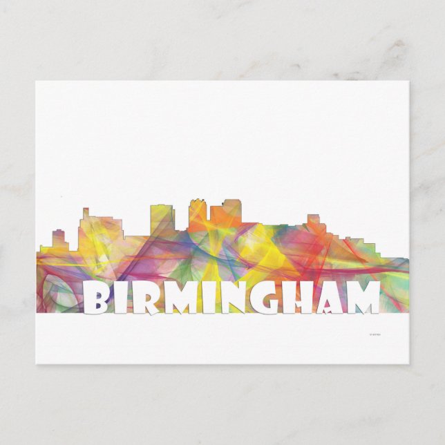 BIRMINGHAM ALABAMA SKYLINE MCLR2 POSTCARD (Front)