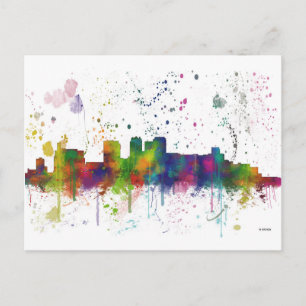 BIRMINGHAM ALABAMA SKYLINE POSTCARD