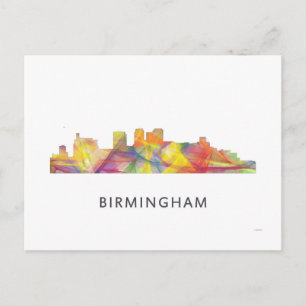 BIRMINGHAM ALABAMA SKYLINE WB1 POSTCARD