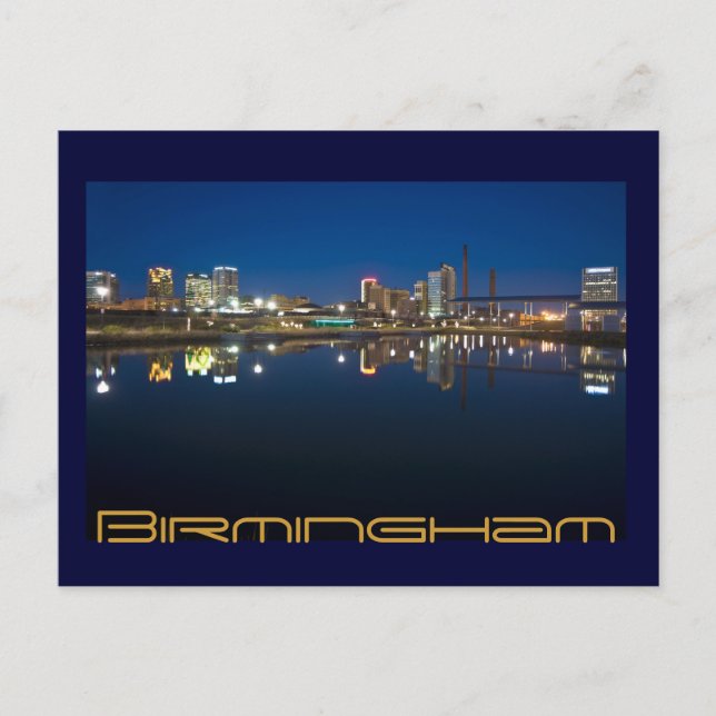 Birmingham, Alabama, U.S.A. Postcard (Front)