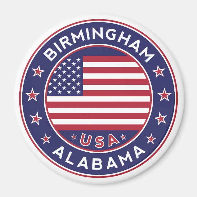 Birmingham, Alabama, USA Magnet (Front)