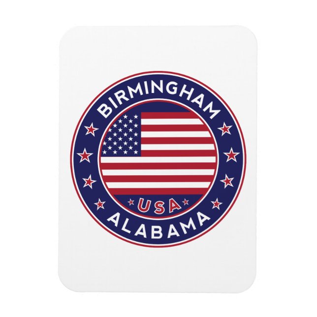 Birmingham, Alabama, USA Magnet (Vertical)