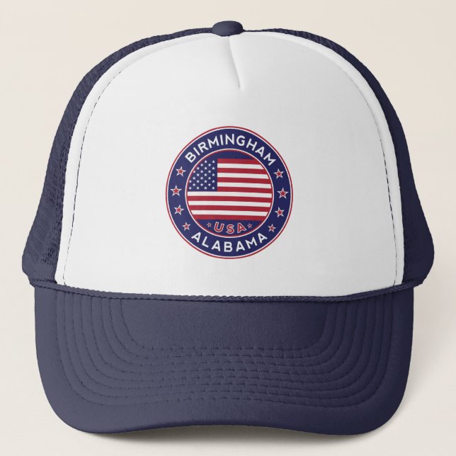 Birmingham, Alabama, USA Trucker Hat (Front)