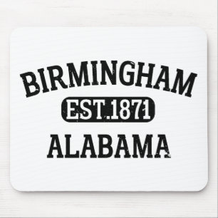 Birmingham Alabama Vintage Mouse Pad