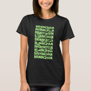 Birmingham Alabama Vintage Psychedelic T-Shirt