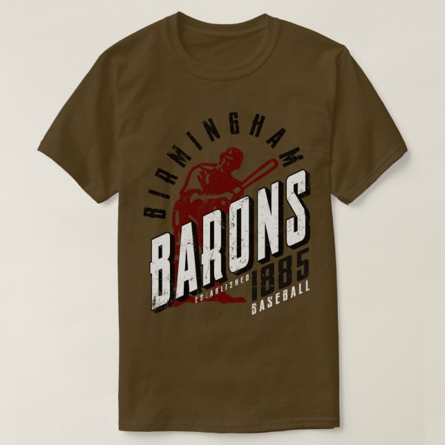 Birmingham Barons T-Shirt (Design Front)