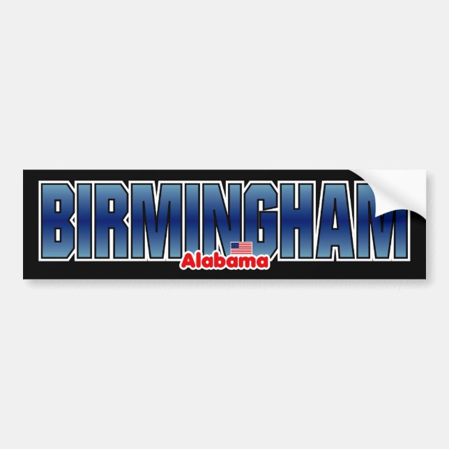Birmingham Bumper Bumper Sticker (Front)