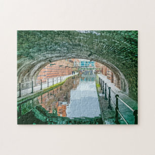 Birmingham canal tunnel view jigsaw puzzle