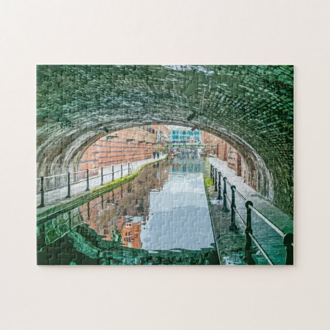 Birmingham canal tunnel vue puzzle (Horizontal)