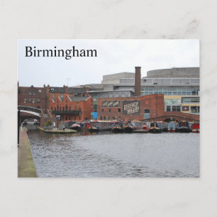Birmingham Canals Postcard