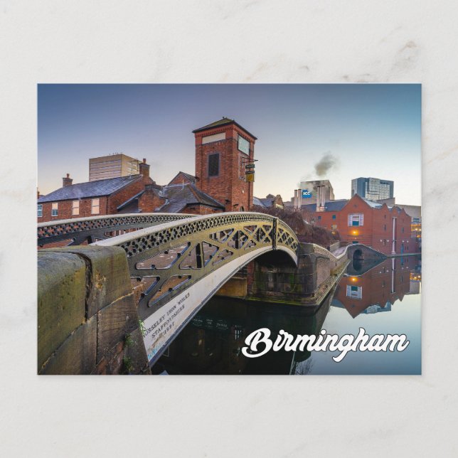 Birmingham, England Postcard (Front)