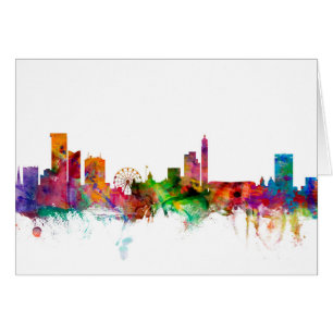 Birmingham England Skyline