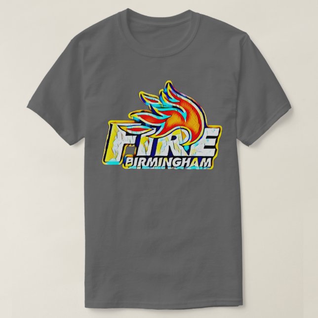 Birmingham Fire TShirt (Design Front)