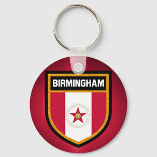 Birmingham Flag Keychain