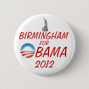 BIRMINGHAM for Obama 2 Inch Round Button