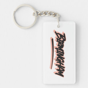 Birmingham Graffiti Style  Keychain