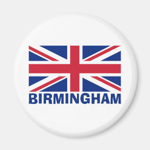 Birmingham in Blue Magnet