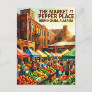 Birmingham USA Postcard