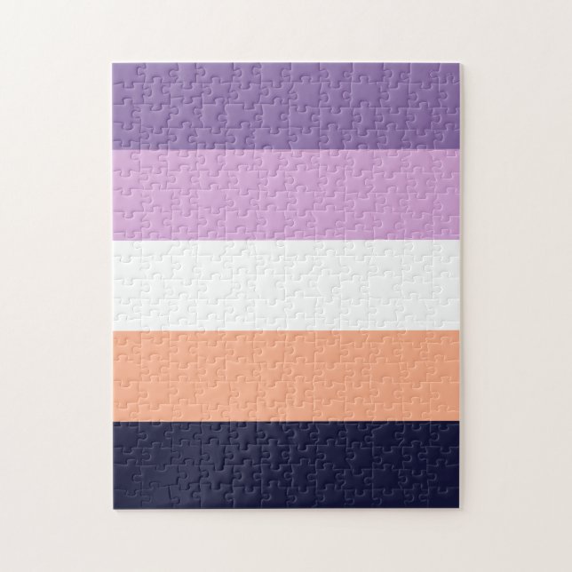 Biromantic Pride Flag Jigsaw Puzzle (Vertical)