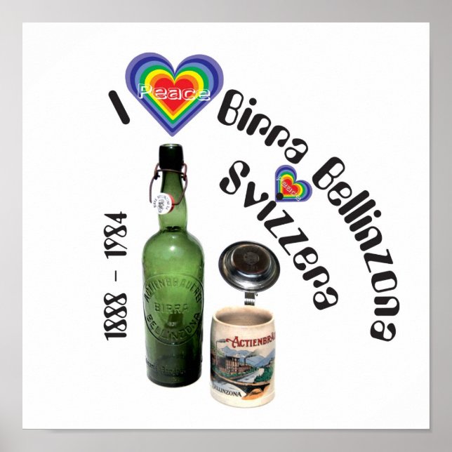 Birra Bellinzona Svizzera Poster (Front)