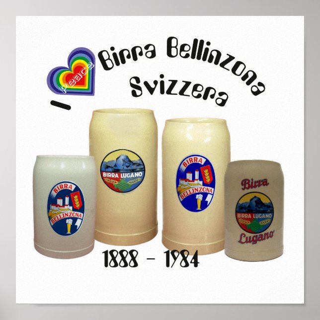 Birra Bellinzona Svizzera Poster (Front)