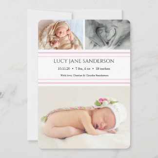 Birth Ad Card