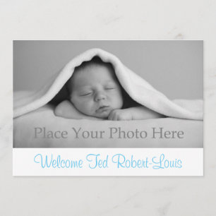 Birth Announcement Baby Boy