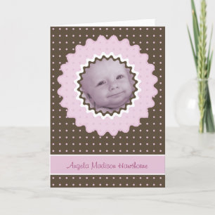 Birth Announcement - Easy to Personalize