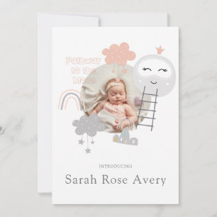 Birth Announcement Pathway to the Moon