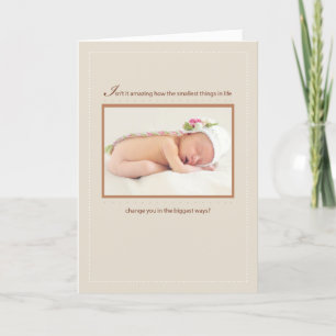 Birth Announcement Photo Custom Personalize Baby F