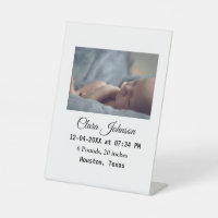 Birth announcements add photo date time place deta