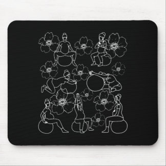 Birth Ball Birth Worker Birthing Positions Nurse Mouse Pad