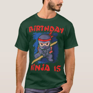 Birth Born Age 15 Year Old Anime Kawaii Japan Japa T-Shirt