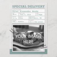 Birth Certificate Baby Announcement