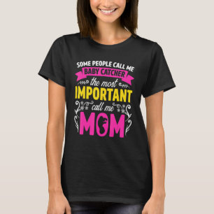 Birth Doula Proud Birth Worker Pregnancy Couch Mid T-Shirt