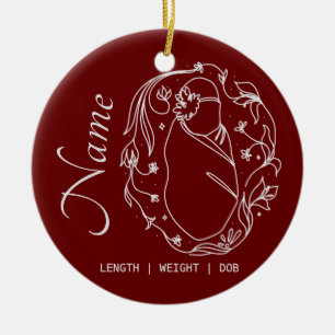 Birth Facts Custom Ornament