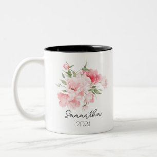Birth Flower Mug Cup
