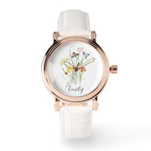 Birth Flower - Personalized Birth Flower Watch