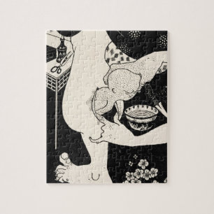 Birth from the Calf of the Leg, illustration from Jigsaw Puzzle
