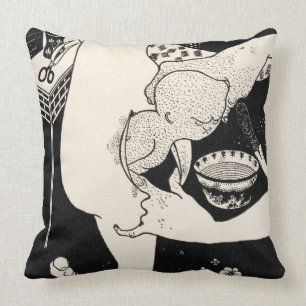Birth from the Calf of the Leg, illustration from Throw Pillow