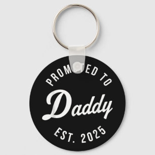 Birth Gift Co. Funny 1st Time Dad Est 2025 New Dad Keychain